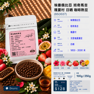 埃塞俄比亞 瑰夏村 日哂 熟豆 BSO037
